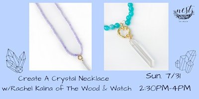 Create a Gem Charm Necklace with Rachel Kalina of The Wood & Watch