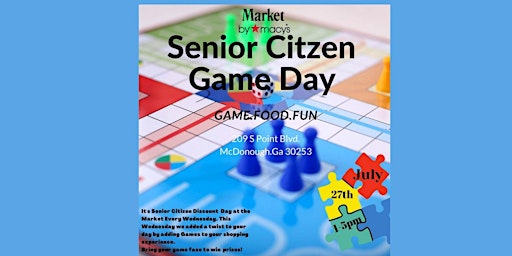 Senior Citizen  Game Day!