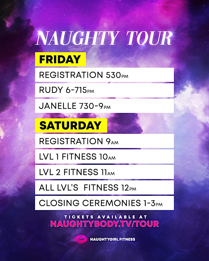 Naughty Girl Fitness LIVE (Nashville!) image