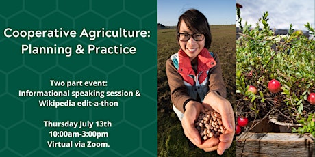 Cooperative Agriculture: Planning & Practice tickets