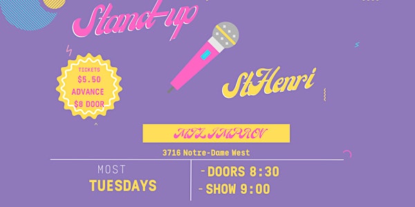 Stand-Up St.Henri Open Mic