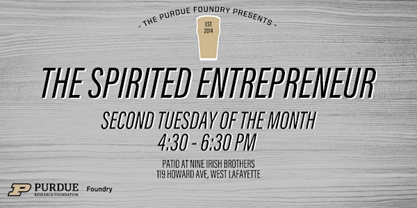 Spirited Entrepreneur - a casual networking event for entrepreneurs