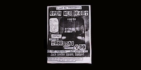 Open Mic Night @ Line 51 tickets