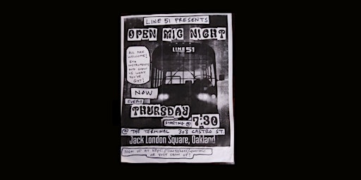 Open Mic Night @ Line 51