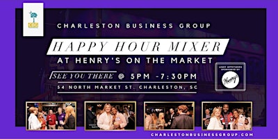Image principale de Charleston Business Group Happy Hour Mixer
