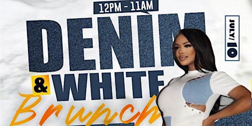 Denim and White Day Party Brunch
