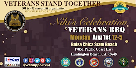 Niki's Celebration & Veterans BBQ by Veterans Stand Together tickets