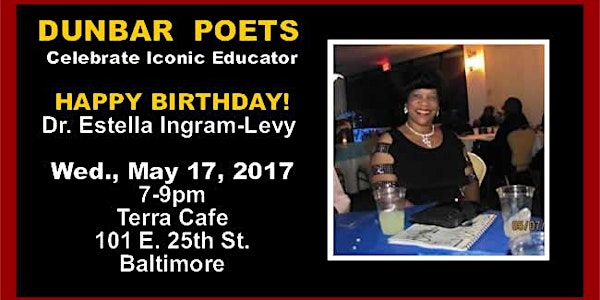 Happy Birthday, Dr. Estella Ingram-Levy!