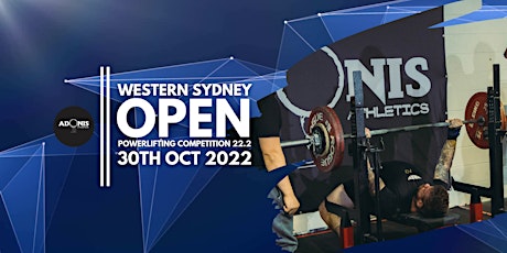 Western Sydney Open Powerlifting Competition 22.2 tickets