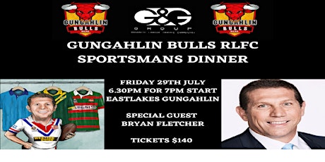 Gungahlin Bulls RLFC Sportsman's Dinner tickets