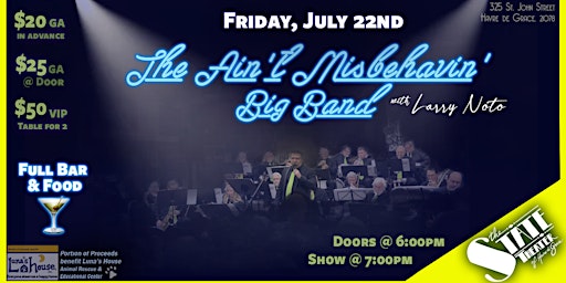 The Ain't Misbehavin' Big Band with Larry Noto