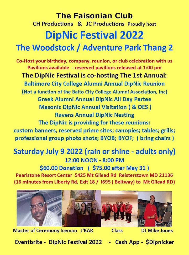 DipNic Festival 2022 - The Woodstock / Adventure Park Thang 2 image