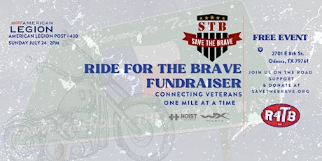 Ride for the Brave -  Odessa, TX tickets