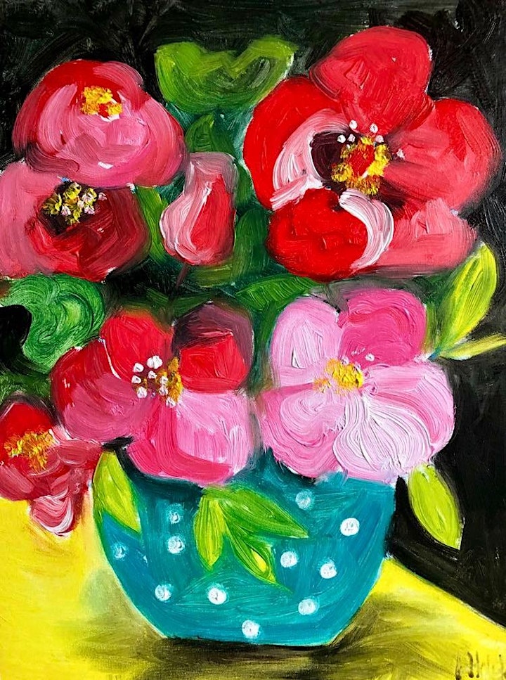 Paint Along in Greenacre -  Flower Power image