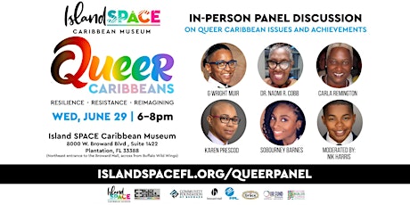 Queer Caribbeans In-Person Panel Discussion tickets