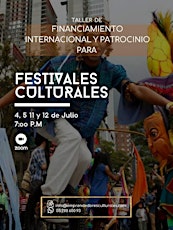Financiamiento Internacionales y Patrocinios para Festivales Artísticos y C entradas