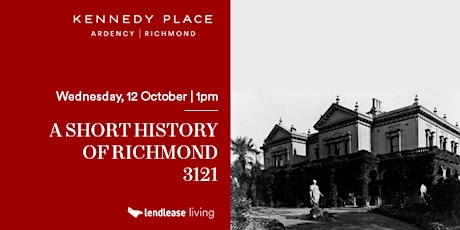 A Short History of Richmond 3121 tickets