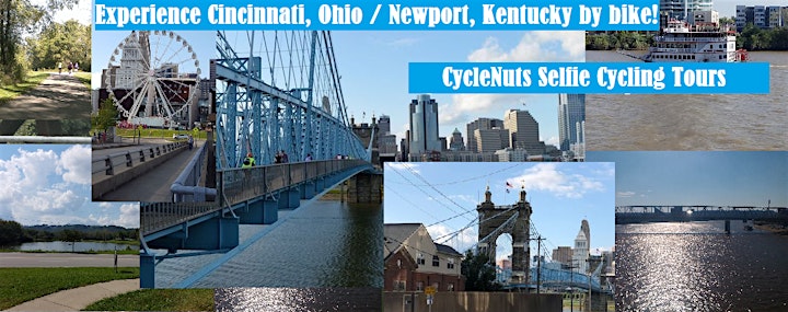 Cincinnati Ohio Smart-guided Bicycle Tour - Bikeway Tour Along Ohio River image