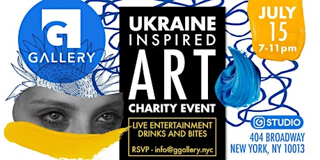 Ukraine Inspired Charity Art Event tickets