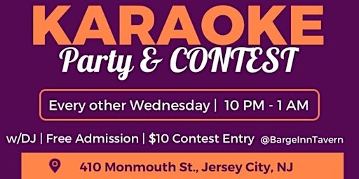 Jersey City Wednesday Award-Winning Karaoke Show & Karaoke Contest