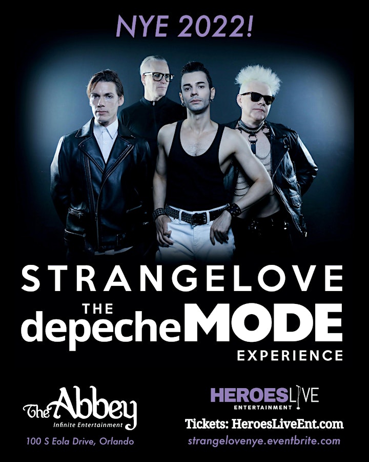 NYE! Strangelove - The Depeche Mode Experience + David Bowie Tribute image
