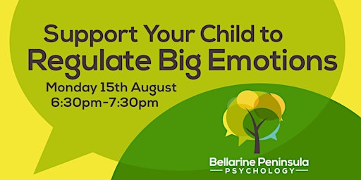 Support Your Child to Regulate Big Emotions