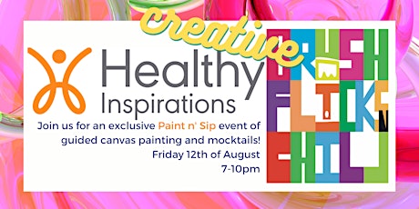 Healthy (Creative) Inspirations Paint n' Sip tickets