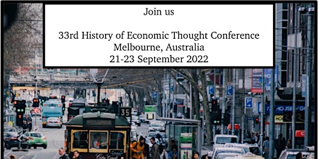 The 33rd History of Economic Thought Society of Australia Conference tickets