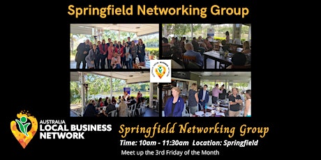 Springfield Networking Group - Network & Grow your Business tickets