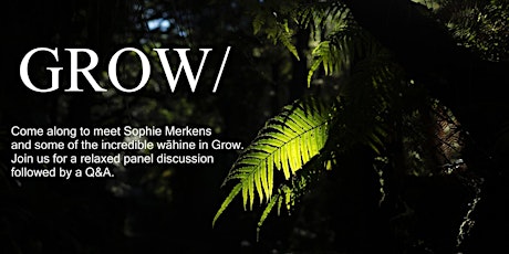 Author Talk | Sophie Merkens - Grow