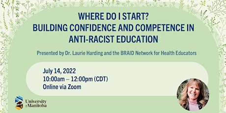 Where do I start? Building confidence  in anti-racist education tickets