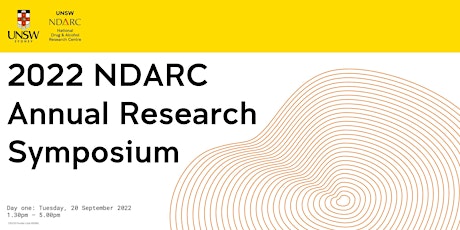 The 2022 NDARC Annual Research Symposium - day one