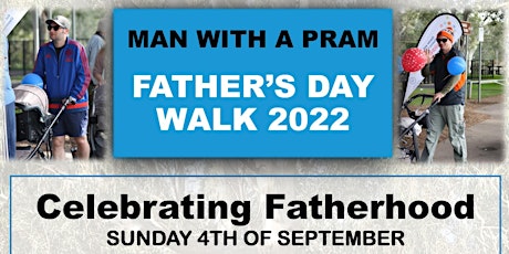 Man With A Pram Father's Day Walk