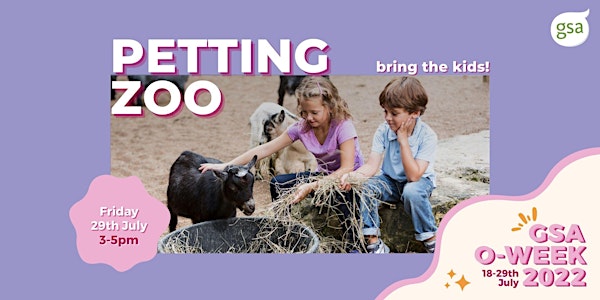 Orientation Event: Petting Zoo