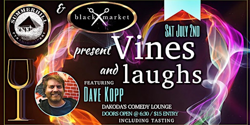 Black Market Barber presents Vines & Laughs at Dakoda's Comedy Lounge
