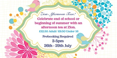 Afternoon Teas at Zion