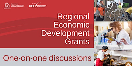 Regional Economic Development (RED) One-On-One Discussions - Pinjarra tickets