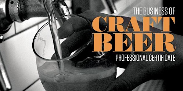 UVM's Business of Craft Beer Information Session - Wednesday, May 3rd