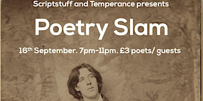 Temperance £100  poetry slam