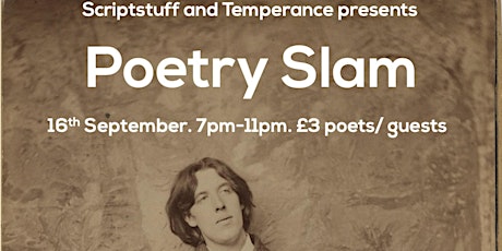 Temperance £100  poetry slam