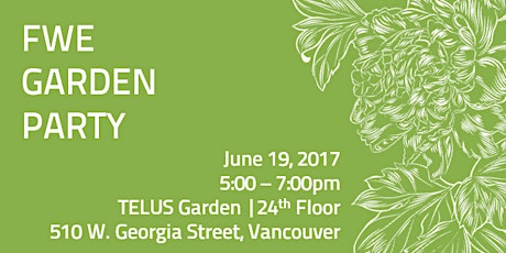 FWE Garden Party 2017 | Exceptional Entrepreneurs + Entourage Invited primary image