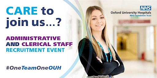 OUH - Onsite recruitment event for Administration and Clerical positions