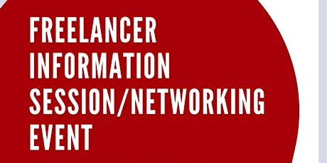 Expanding Your Portfolio and Knowing Your Worth: Freelancer Information/Networking Session primary image