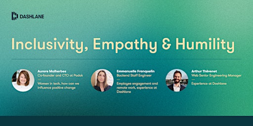Inclusivity, Empathy & Humility