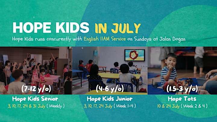 English 11AM Service (+Hope Kids) image