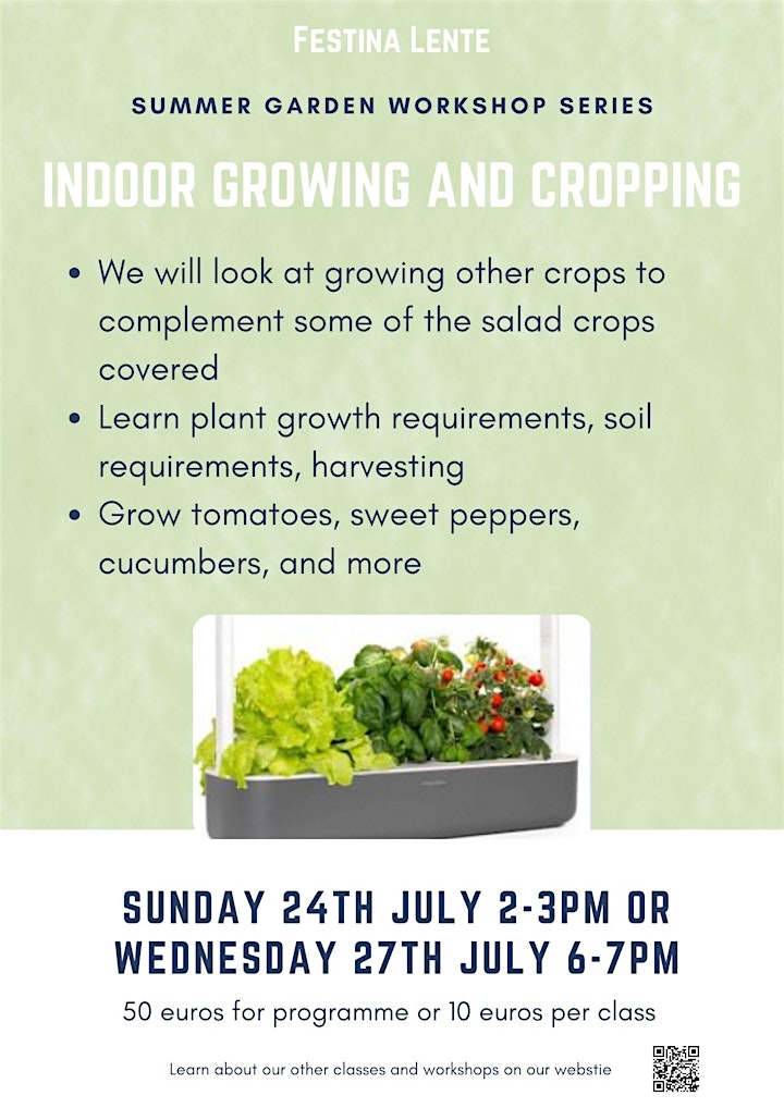 Summer Vegetable Garden Workshop Series image
