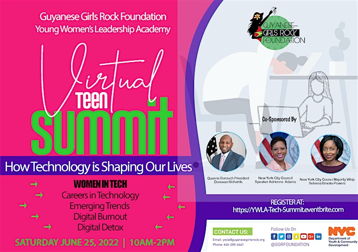 Teen Summit:  Women in Tech - How is Technology Impacting Our Lives image
