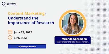 Content Marketing - Understand the Importance of Research tickets