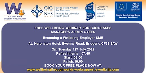 Becoming a Wellbeing Employer SME Seminar