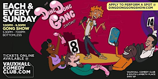 Sunday Night Ding Dong Gong Show (Interactive Stand Up Comedy Event) primary image